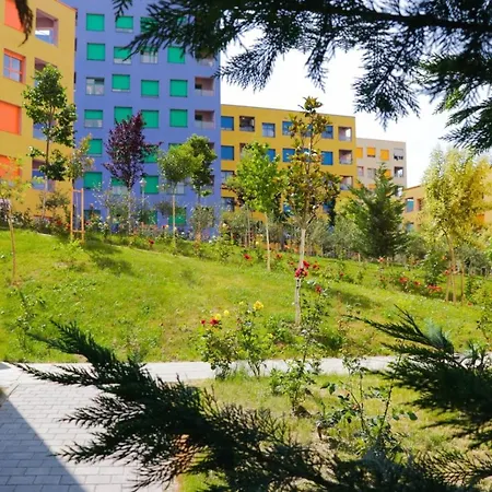 Lägenhet Comfy At 'mangalem21 Complex' Parking-wifi-ac-view Tirana
